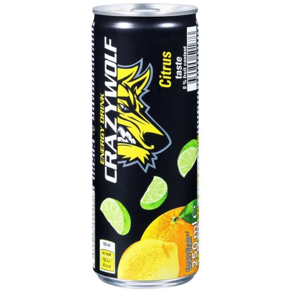 Crazy Wolf Lime Taste 250ML
